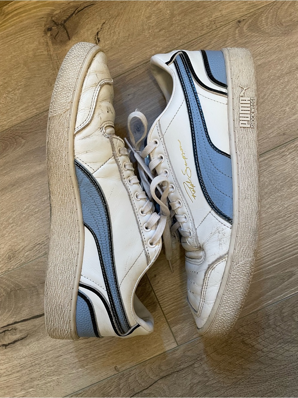 Puma Ralph Sampson low pastel sneakers  370964 leather basketball streetwear 11